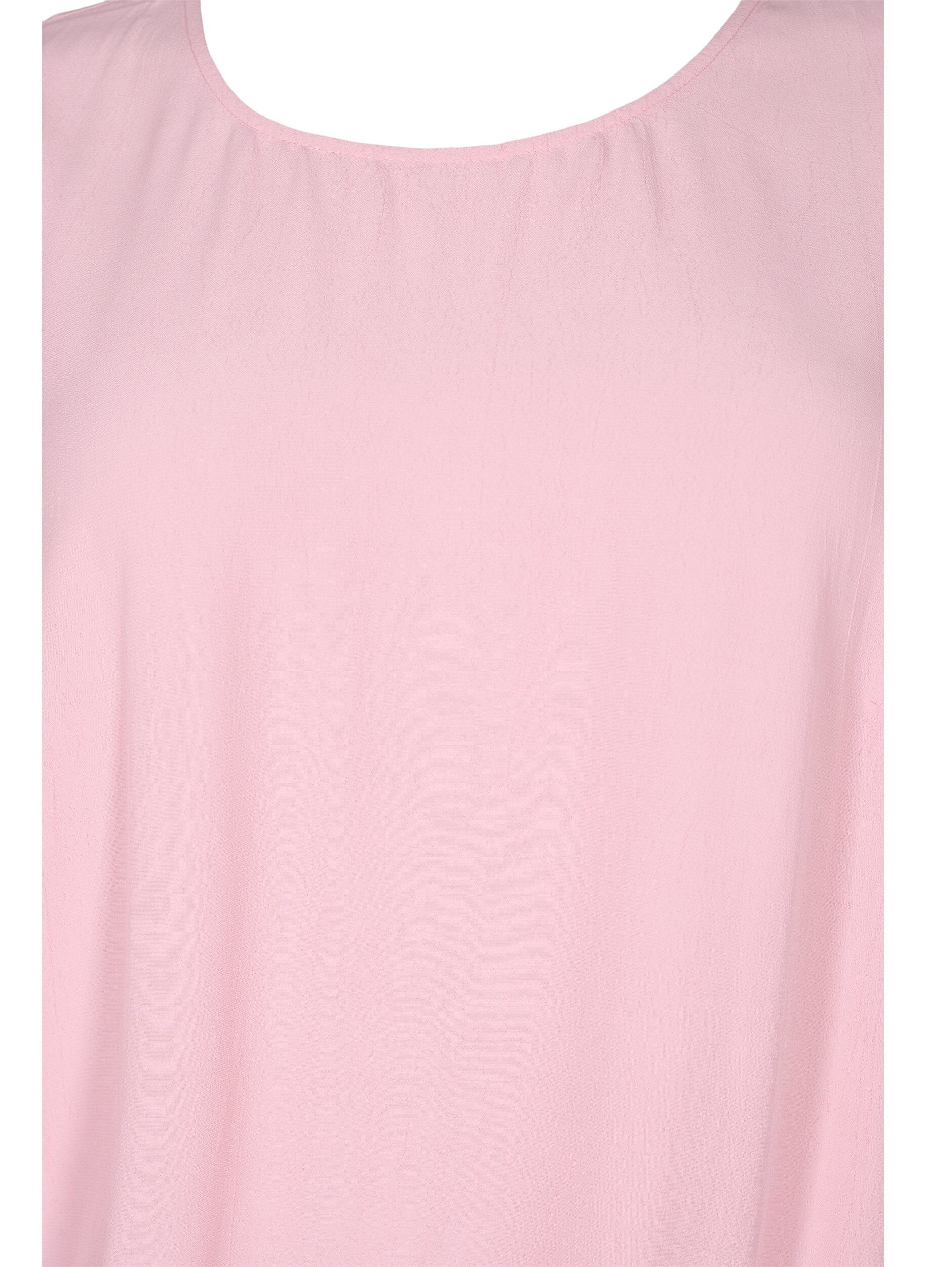 ZizziUnifarbene Viskosebluse mit Ballon-Effekt, Zephyr, Packshot image number 2