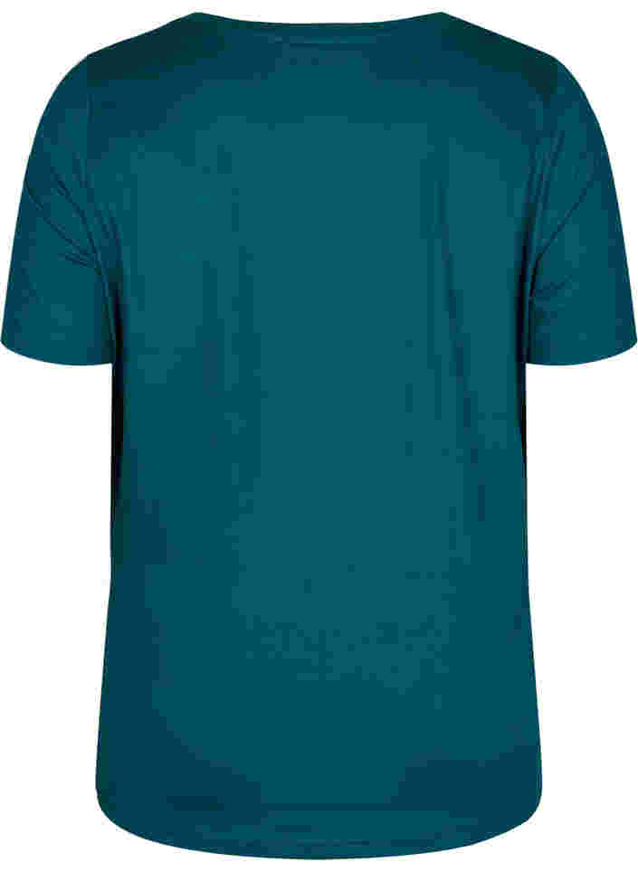 Schwagnerschafts-Trainings-T-Shirt, Deep Teal, Packshot image number 1