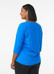 Trainingsshirt mit 3/4-Ärmeln, Blau, Model image number 2