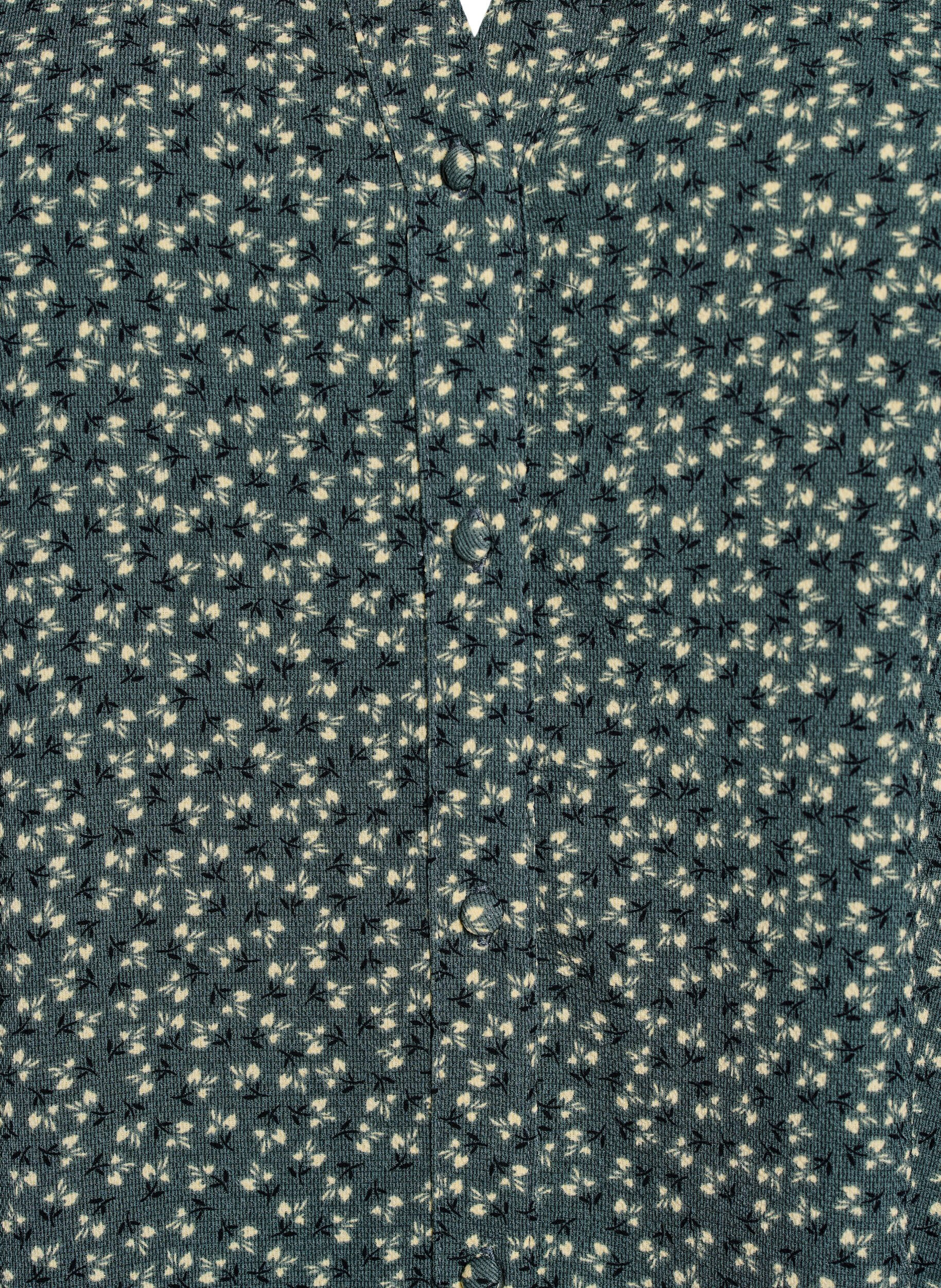 ZizziA-Linien-Midi-Kleid mit kurzen &Auml;rmeln, Gr&uuml;n, Packshot image number 2