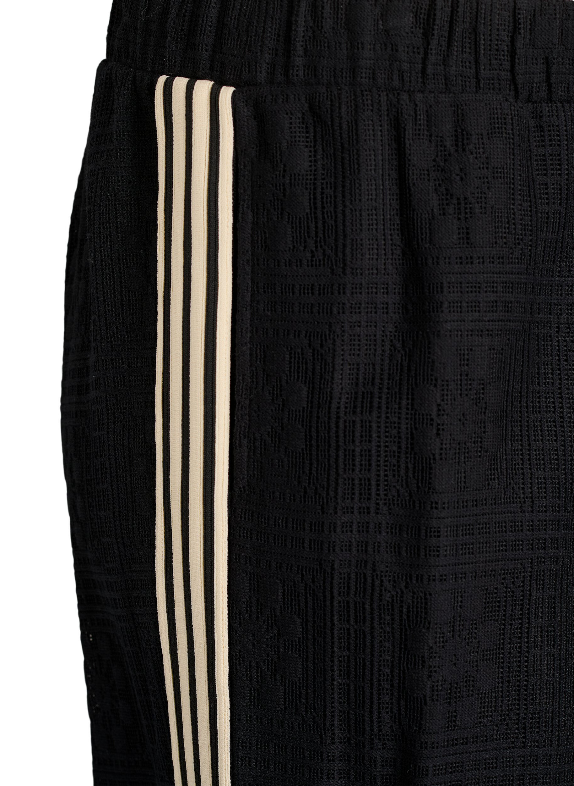 ZizziWeite Spitzenhose mit Kontraststreifen, Schwarz, Packshot image number 2