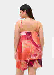 Nachthemd mit Muster, Orange Pink AOP, Model