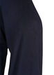 Lange Strickjacke aus einer Viskosemischung, Blau, Packshot image number 2