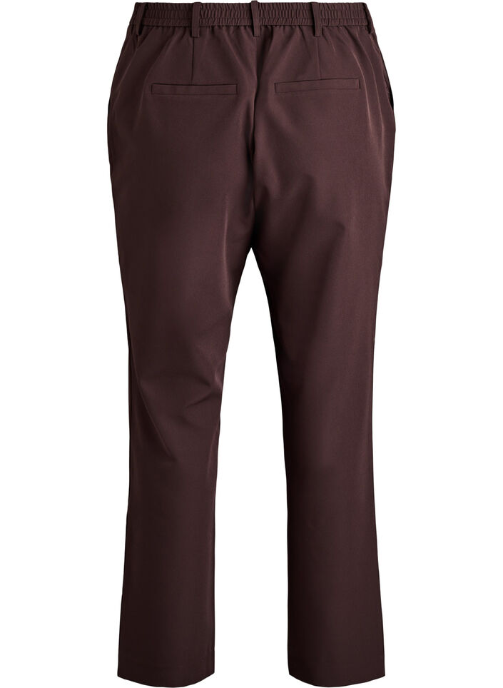 Hose mit Taschen und geraden Beinen, Braun, Packshot image number 1