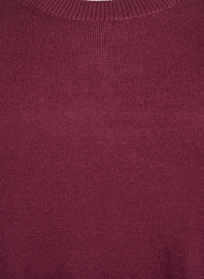 FLASH – Strickpullover mit Rundhalsausschnitt, Rot, Packshot image number 2