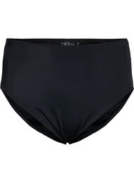 Bikini-Hose mit hoher Taille, Black, Packshot