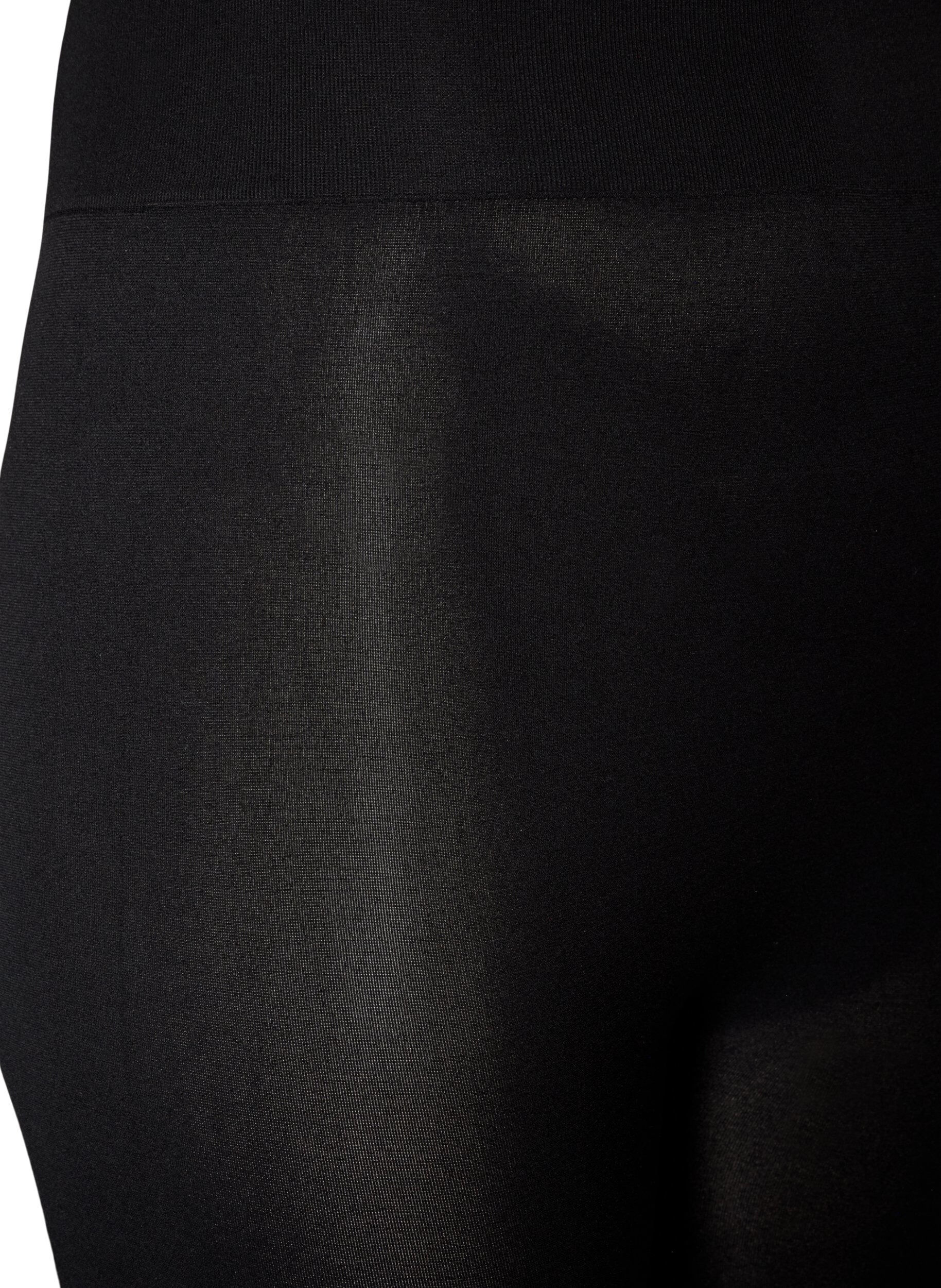 ZizziNahtlose Radlerhose, Schwarz, Packshot image number 2
