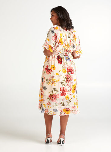 Dress, AOP FLOWER, Model image number 1