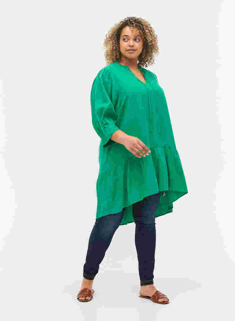 3/4-Ärmel-Kleid, Jolly Green, Model image number 2