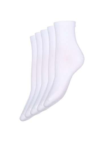 5er-Packung Basics-Socken, White, Packshot image number 0