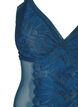 Body aus Spitze und Mesh, Blau, Packshot image number 2