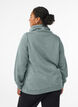 Sweatshirt mit Stehkragen und Taschen, Gr&uuml;n, Model image number 2