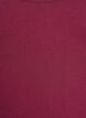 Solide Farbe Grundoberteil aus Baumwolle., Dunkles Bordeaux, Packshot image number 2
