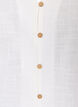 Kurz&auml;rmelige Bluse aus Baumwolle mit V-Ausschnitt, Wei&szlig;, Packshot image number 2