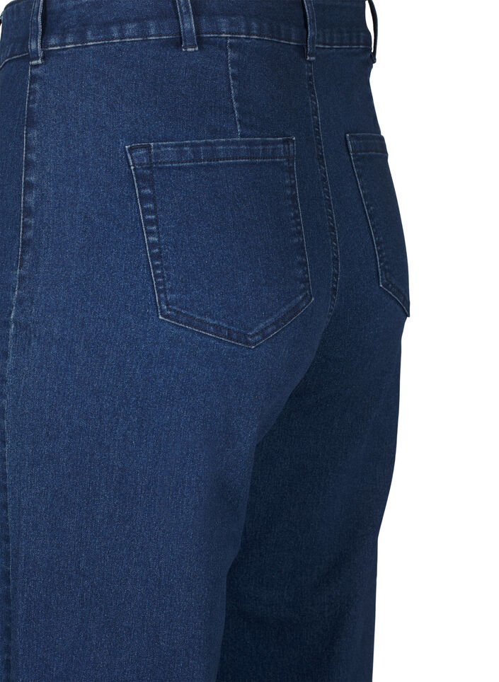Jeans mit weiter Passform, Blau, Packshot image number 3