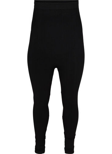 Shapewear-Leggings mit hoher Taille, Black, Packshot image number 0