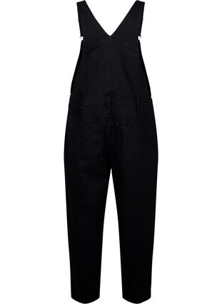 Jeans-Latzhosen, Black, Packshot image number 1