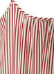 Sommerkleid mit Streifen und A-Linie, Rot, Packshot image number 3