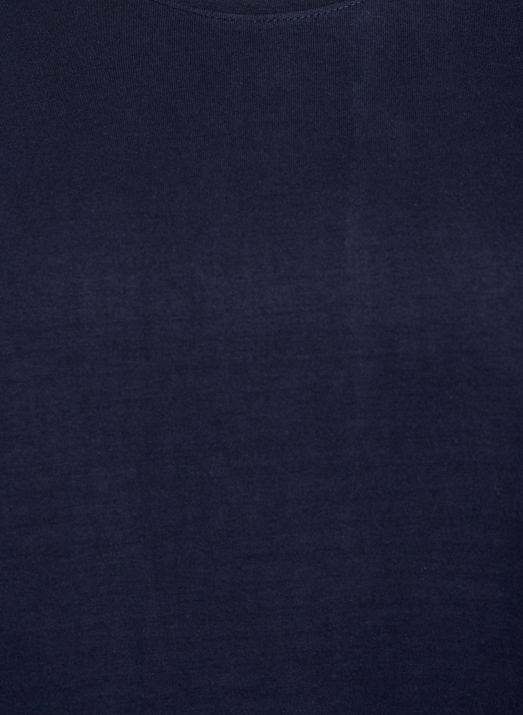 ZizziSweatshirt mit Rundhalsausschnitt, Blau, Packshot image number 2