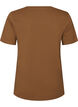 T-Shirt aus Baumwolle mit Print, Braun, Packshot image number 1
