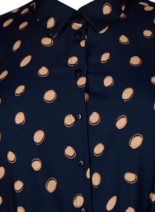 FLASH – Hemdkleid mit Aufdruck, Blue Double Dot, Packshot image number 2