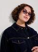 Klassische Jeansjacke mit Kontrastn&auml;hten, Blau, Model image number 3