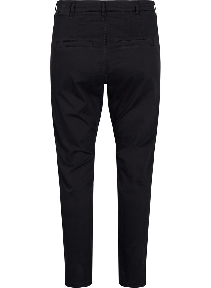 Chinos aus Baumwolle, Black, Packshot image number 1