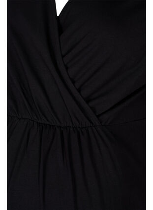 Schwangerschaftskleid aus Baumwolle, Black, Packshot image number 2