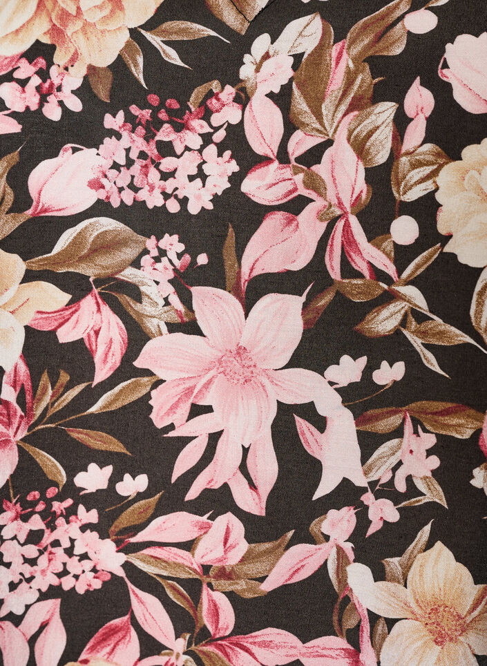 Bluse aus Viskose mit V-Ausschnitt, Rot, Packshot image number 2