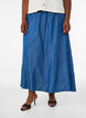 Maxirock in Denim-Optik aus TENCEL&trade; Lyocell, Blau, Model image number 2