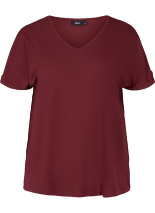 T-Shirt mit V-Ausschnitt, Port Royal, Packshot image number 0