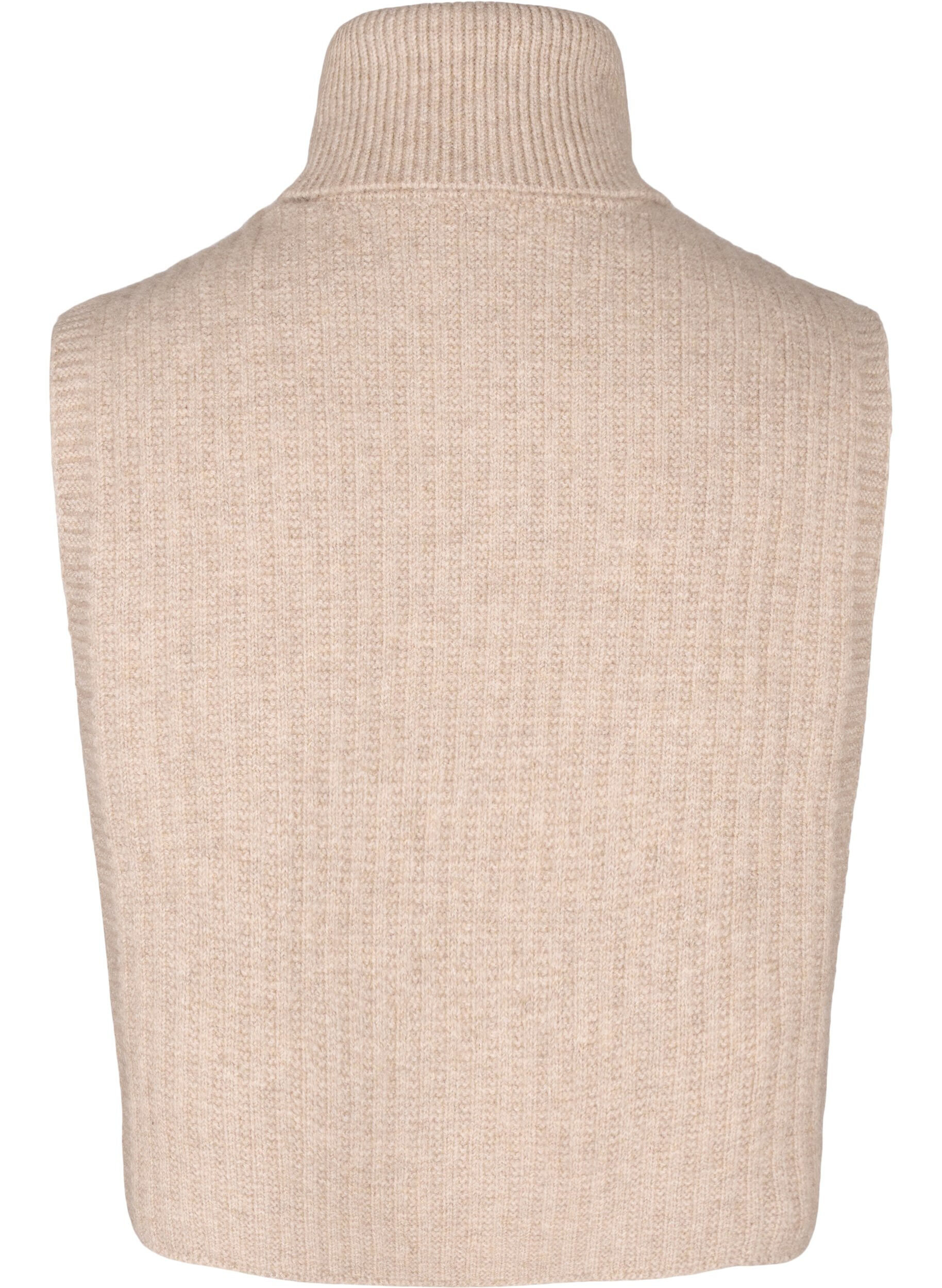 ZizziRippstrick-Halsw&auml;rmer, Silver Mink, Packshot image number 1