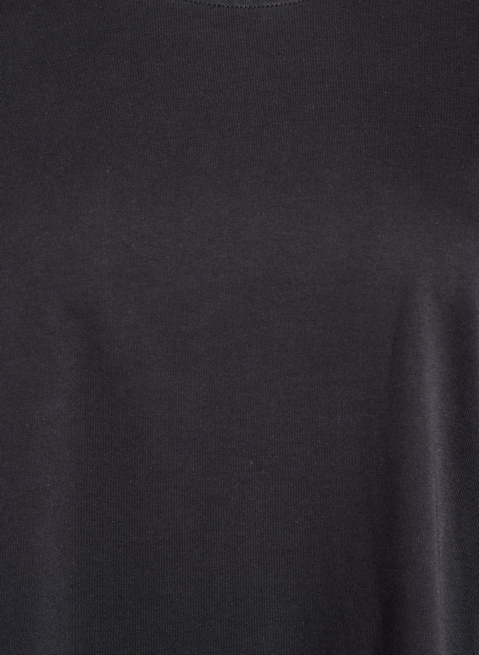 ZizziOversize-T-Shirt mit halben &Auml;rmeln, Schwarz, Packshot image number 2