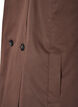 Fr&uuml;hlingsjacke aus wasserabweisendem Material mit A-Linie, Braun, Packshot image number 3