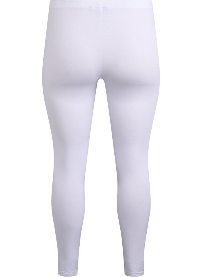Basic-Leggings mit extra L&auml;nge, Wei&szlig;, Packshot image number 1