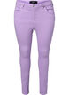 Hochtaillierte Amy Jeans in Super Slim Fit, Lavender, Packshot image number 0