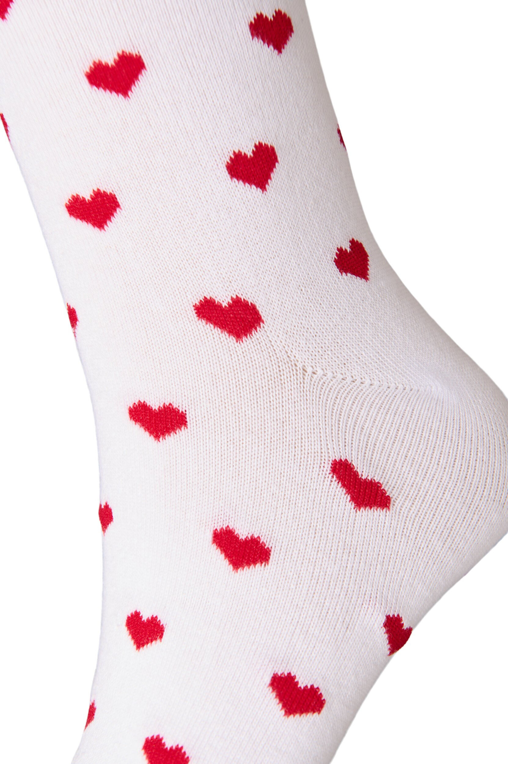 ZizziSocken aus Baumwolle mit Mustern, Wei&szlig;, Packshot image number 2
