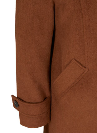 Jacke mit hohem Kragen und Wolle, Sequoia, Packshot image number 3