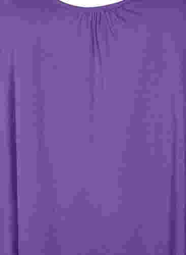 2er-Pack Tops aus einer Baumwollmischung, Deep Lavender/Black, Packshot image number 2