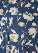 Kn&ouml;chellanges Kleid mit Fl&uuml;gel&auml;rmeln und Bindeg&uuml;rtel, Blau, Packshot image number 2