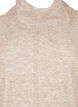 Melange-Strickpullover mit Rollkragen, Simply Taupe Mel., Packshot image number 2