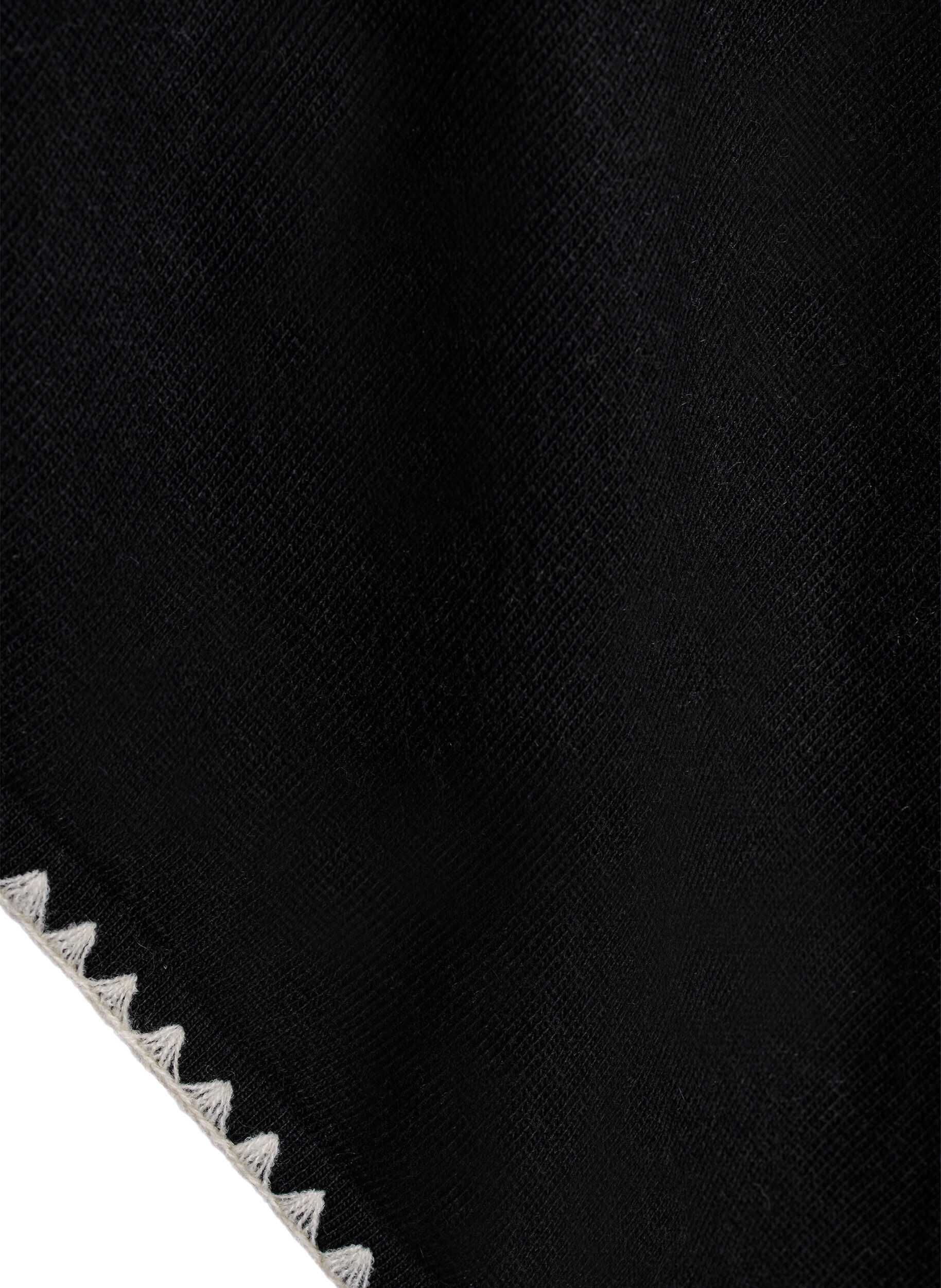 ZizziFeinstrickponcho, Schwarz, Packshot image number 3