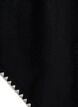 Feinstrickponcho, Schwarz, Packshot image number 3