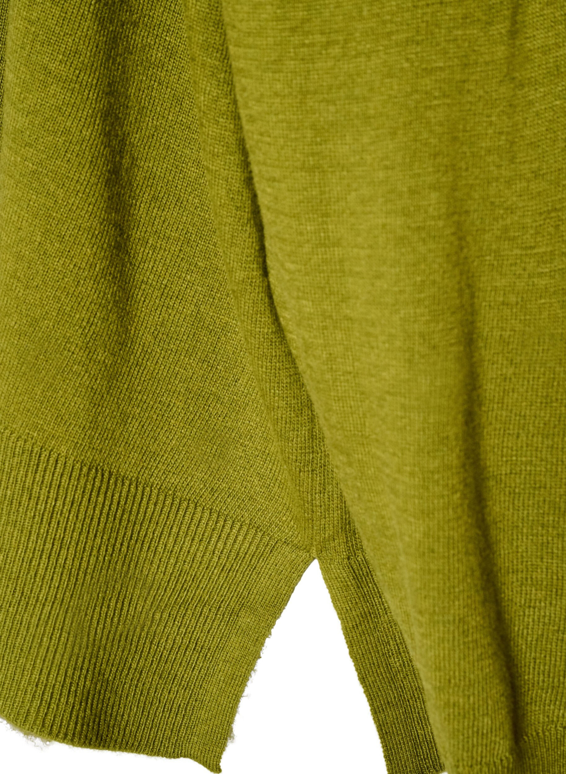 ZizziRollkragenpullover mit lockerer Passform, Gr&uuml;n, Packshot image number 3