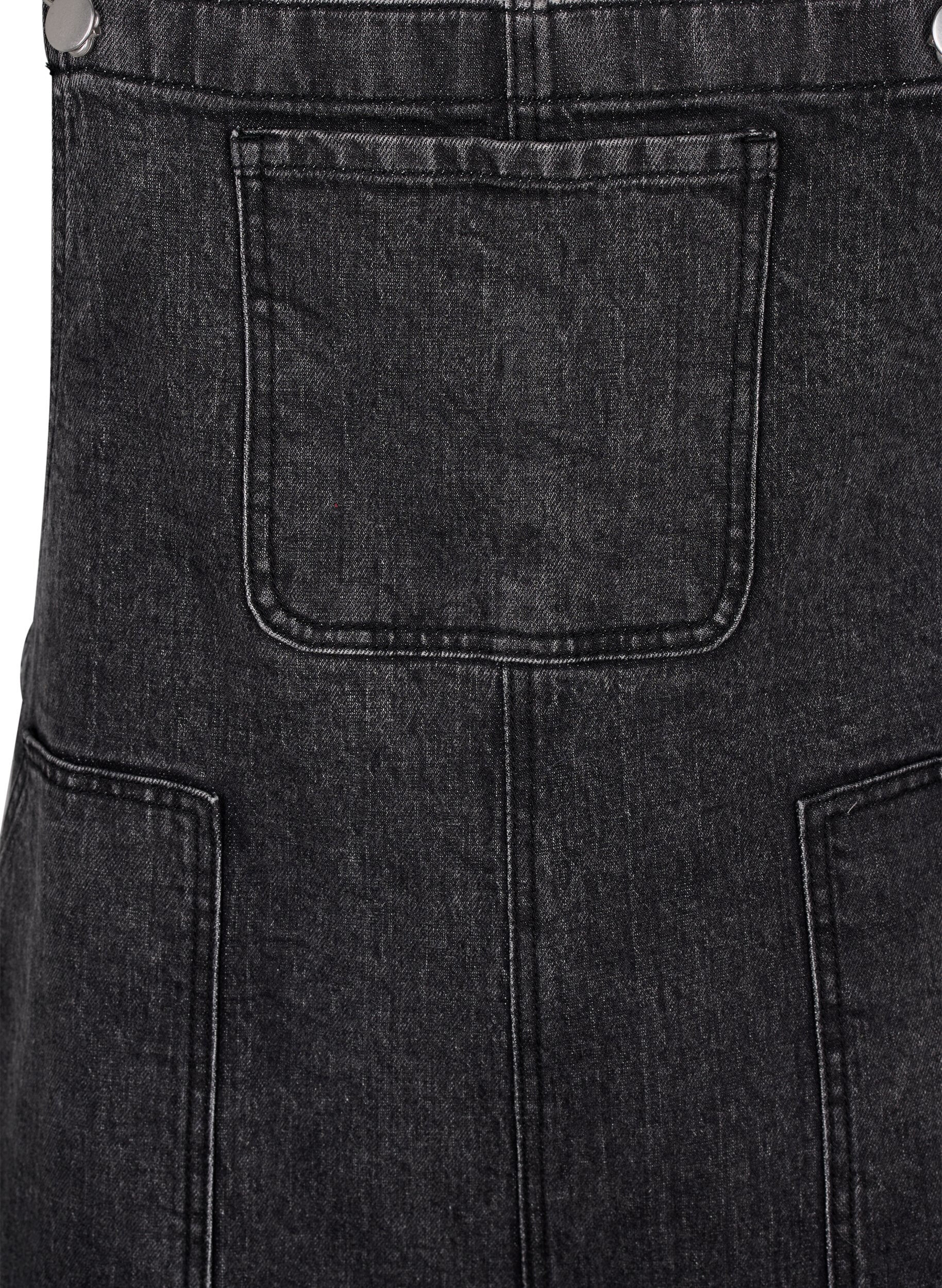 ZizziJeans-Overall, Dark Grey Denim, Packshot image number 2