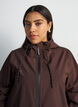 Regenmantel mit Taschen und Kapuze, Braun, Model image number 4