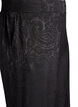 Weite Hose mit Paisleymuster und hoher Taille, Schwarz, Packshot image number 2
