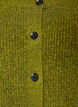 Rippenstrick Strickjacke mit Kn&ouml;pfen, Gr&uuml;n, Packshot image number 2