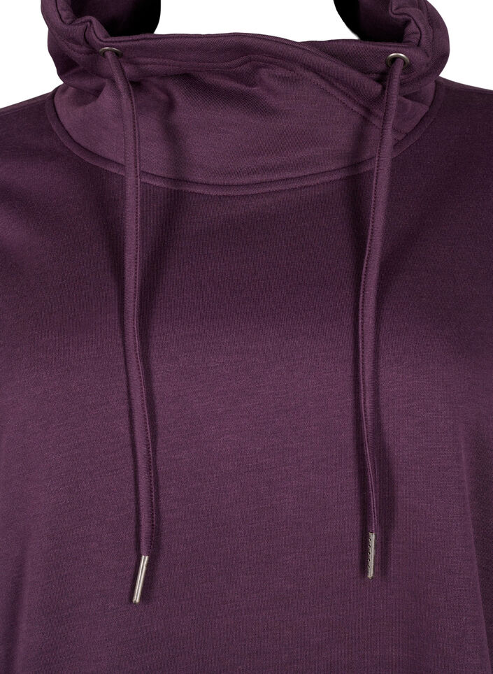 FLASH - Sweatshirt mit Stehkragen, Plum Perfect, Packshot image number 2