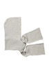 Strickschal mit Kapuze, Grau, Packshot image number 0